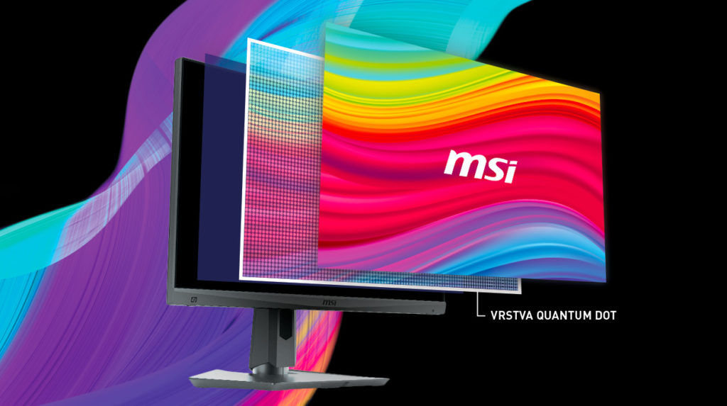 Rozzařte svůj herní zážitek s monitory MSI a technologií Quantum Dot