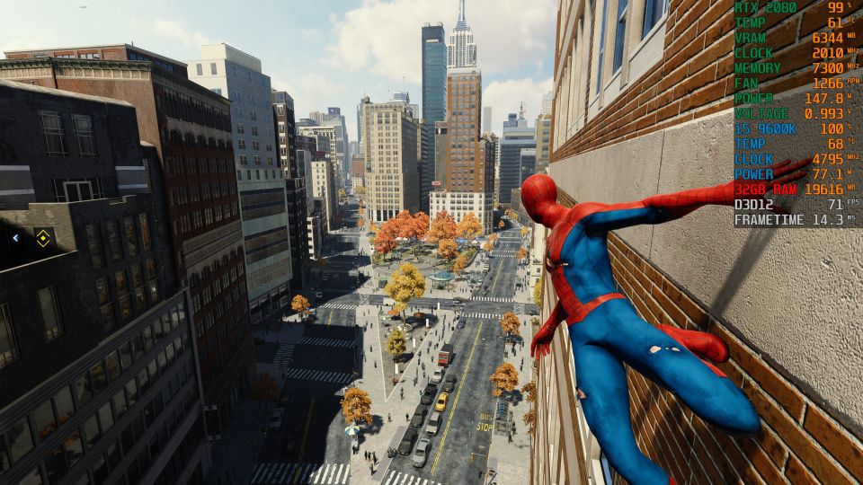 Marvel's Spider-Man Remastered: ray tracing a vliv na výkon a kvalitu obrazu