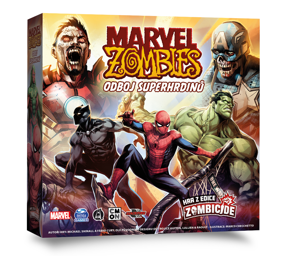 Recenze deskové hry Marvel Zombies: Odboj superhrdinů