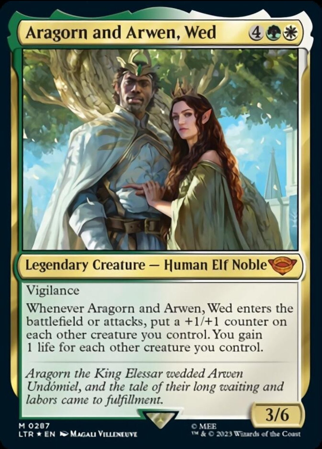 Nová verze Aragorna pro Magic: The Gathering se stala terčem kritiky