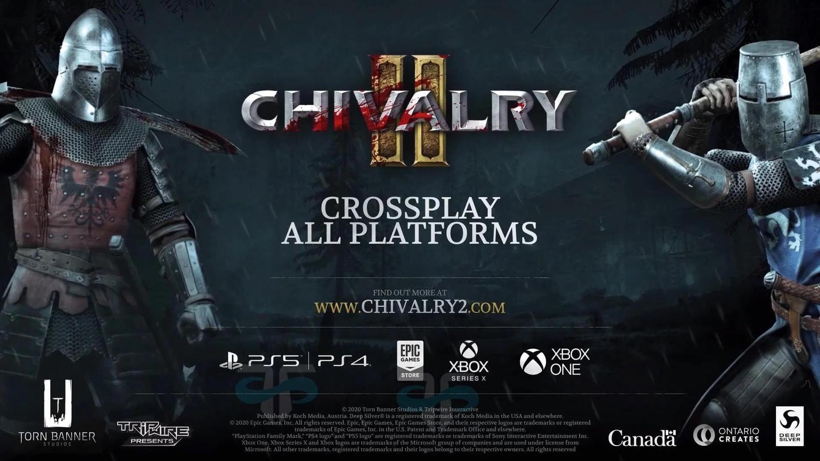 Chivalry 2 bude cross-gen titulem