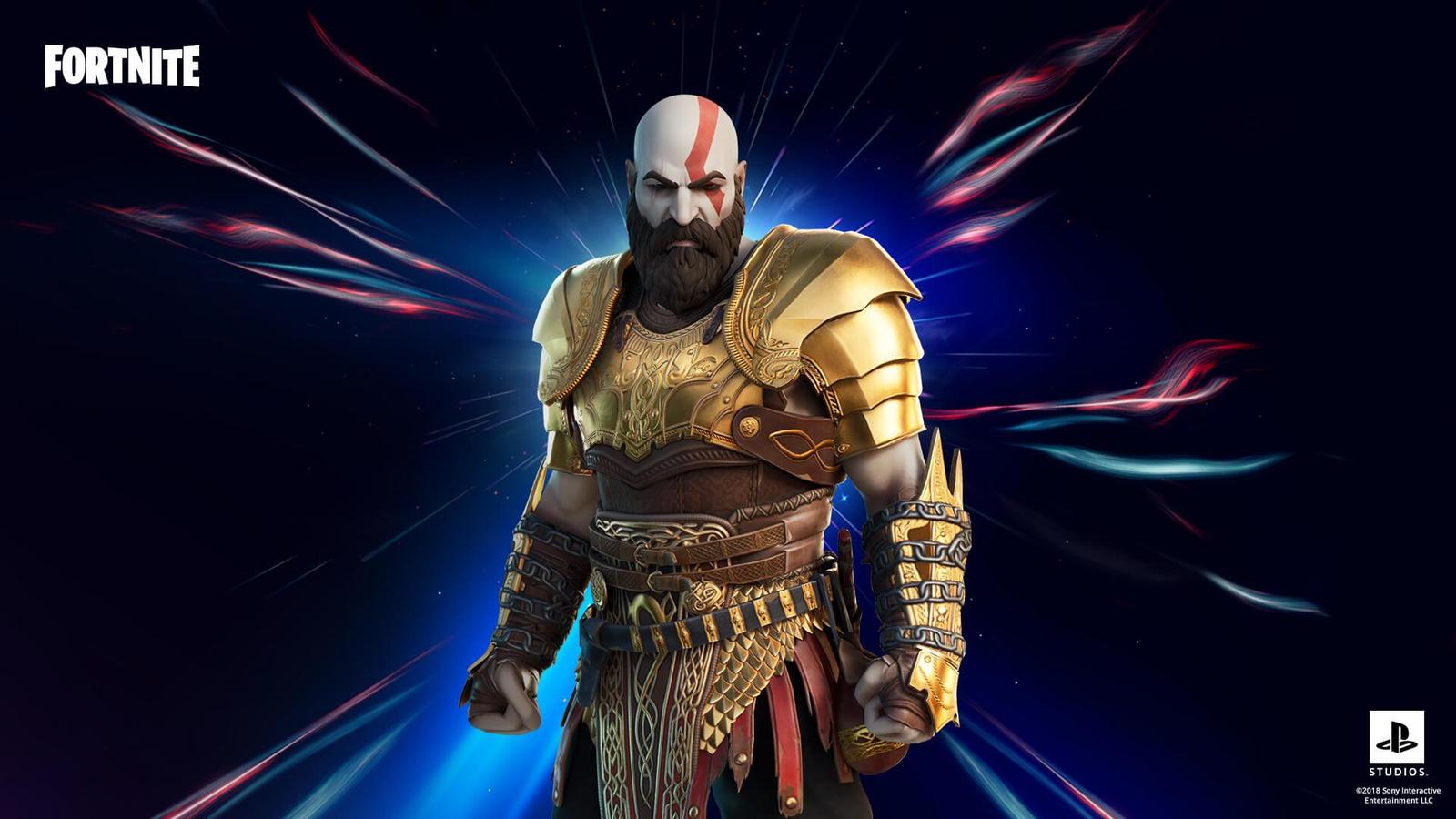 Kratos dorazil do Fortnite