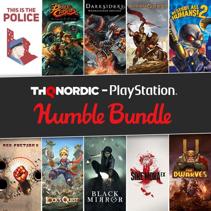 Druhý Humble THQ Nordic PlayStation bundle i pro nás