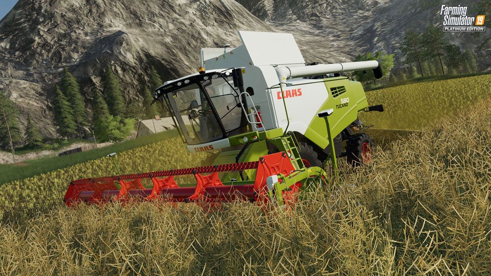 Vybavení značky Claas pro Farming Simulator 19