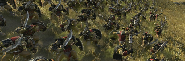 Armáda zelenokožců v záběrech z Total War: Warhammer