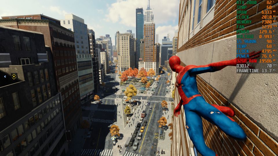 Marvel's Spider-Man Remastered: ray tracing a vliv na výkon a kvalitu obrazu