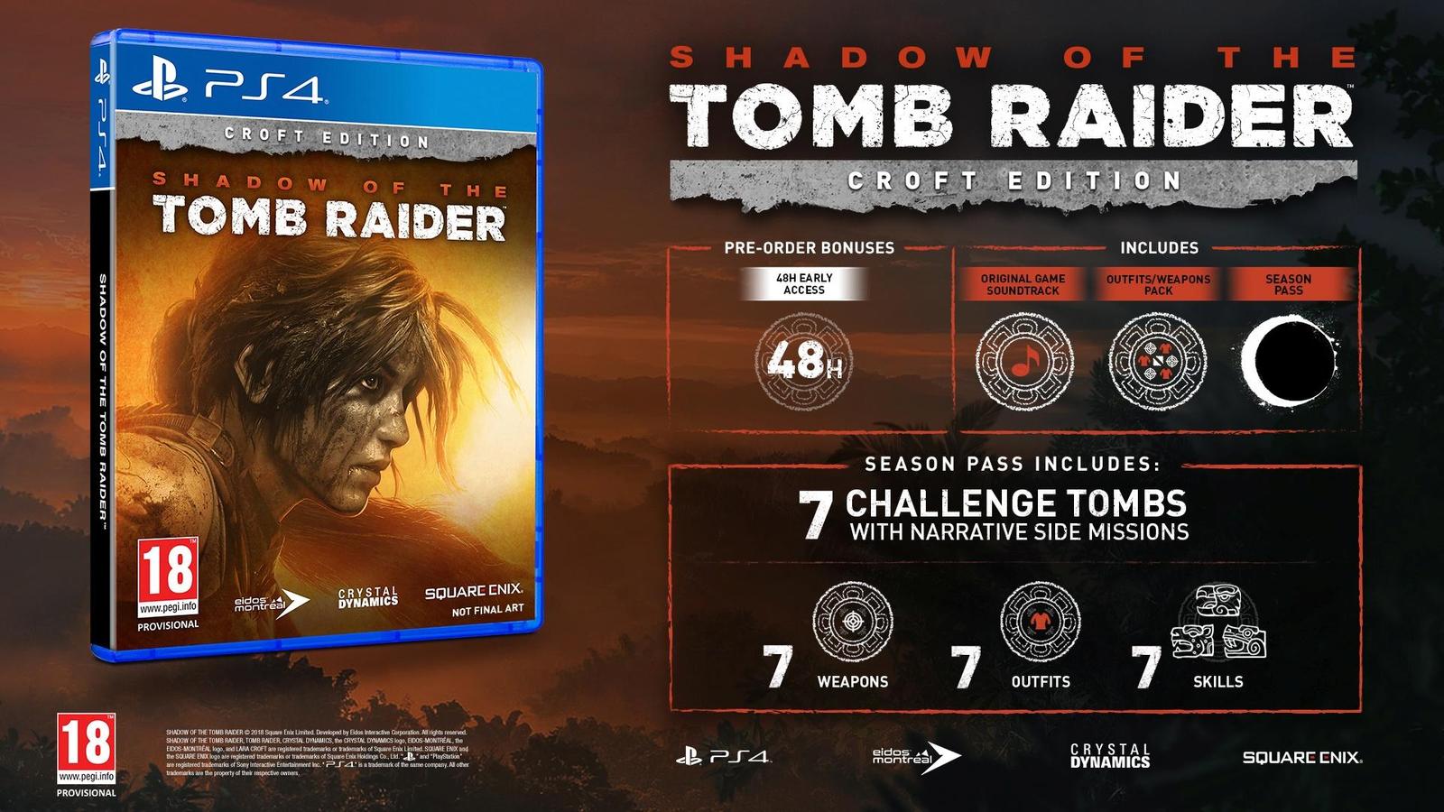 V Shadow of the Tomb Raider bude Lara zachraňovat svět před mayskou apokalypsou