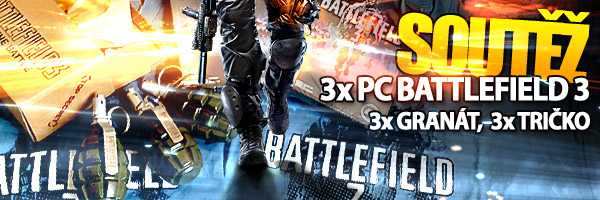 Kdo vyhrál v soutěži o tři PC verze Battlefield 3?