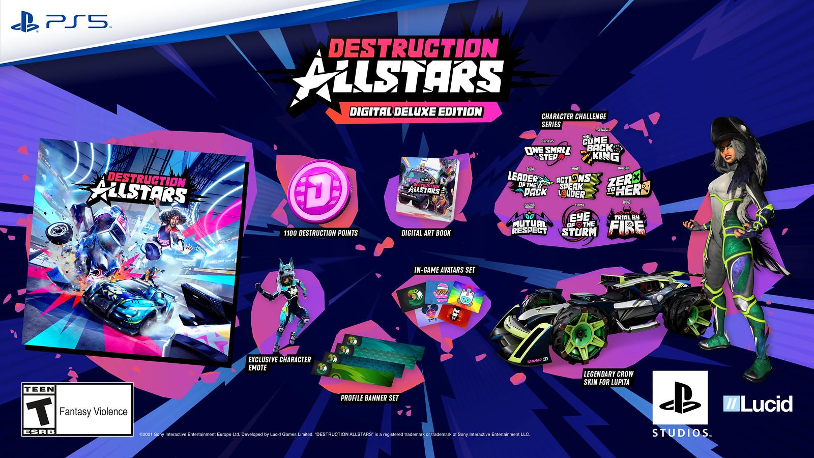 Destruction AllStars dostane battle pass a hodnocené zápasy