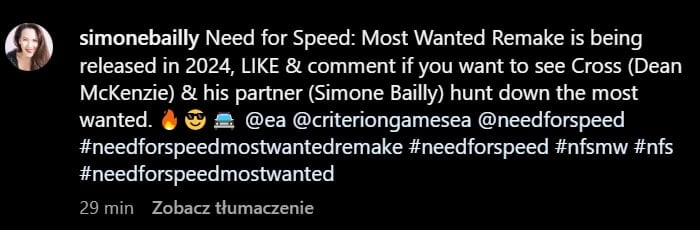 Need for Speed: Most Wanted by se mohlo dočkat remaku