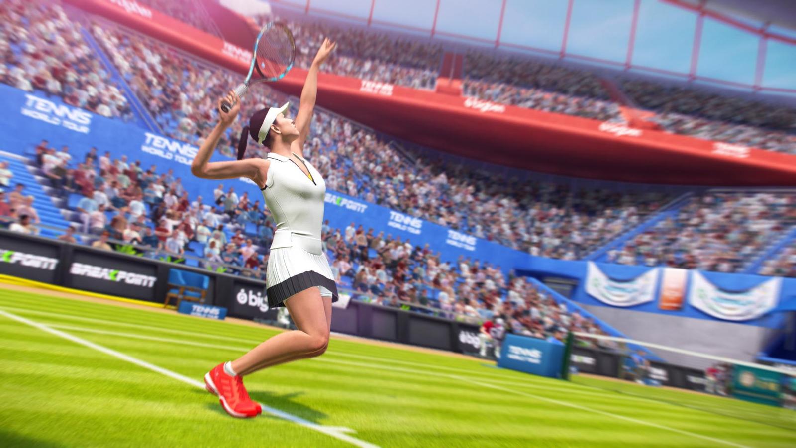 Tennis World Tour má rozdělené datum vydání