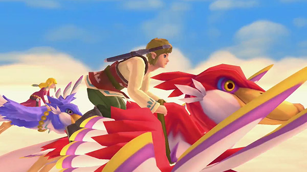 Vylepšení ve hře The Legend of Zelda Skyward Sword HD