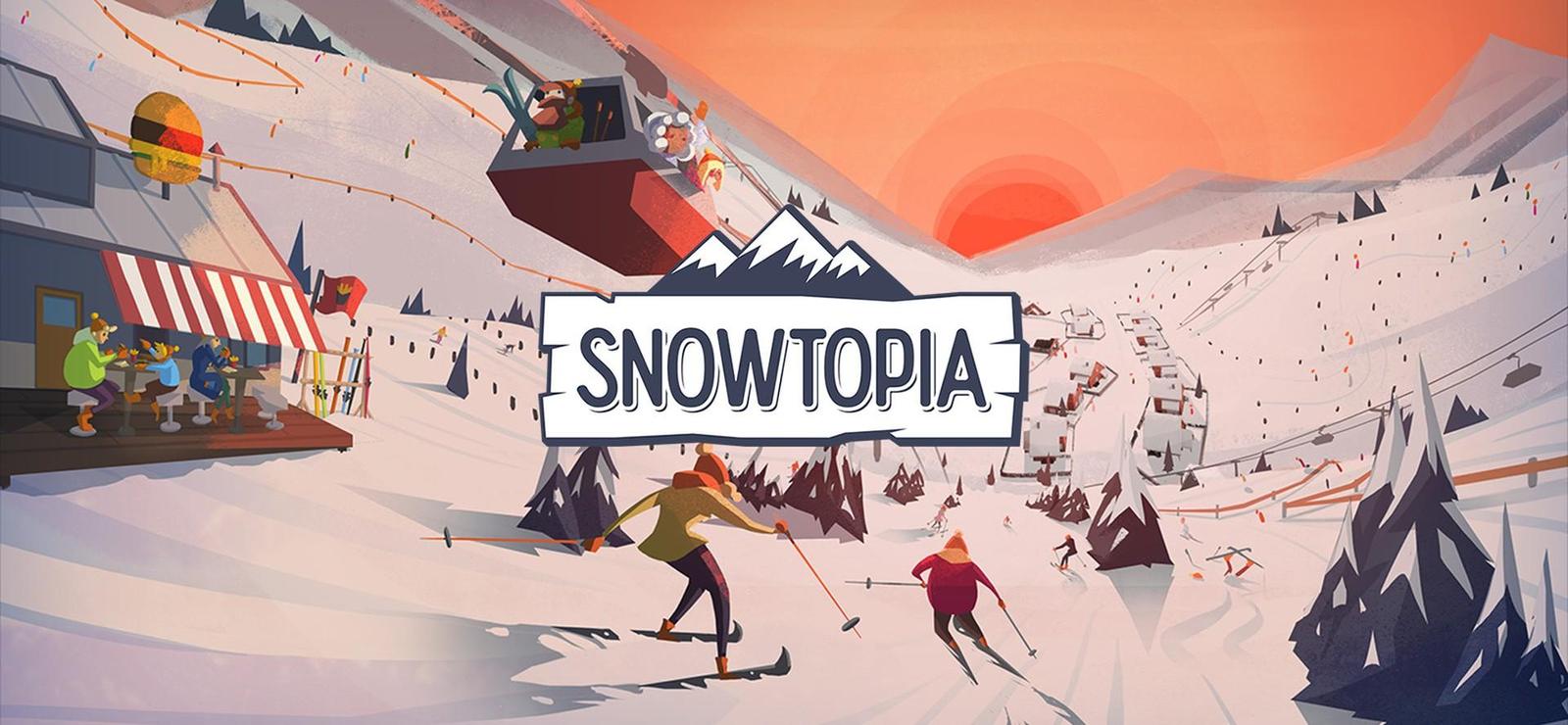 V čerstvě vydaném tycoonu Snowtopia si postavíte vlastní lyžařský areál