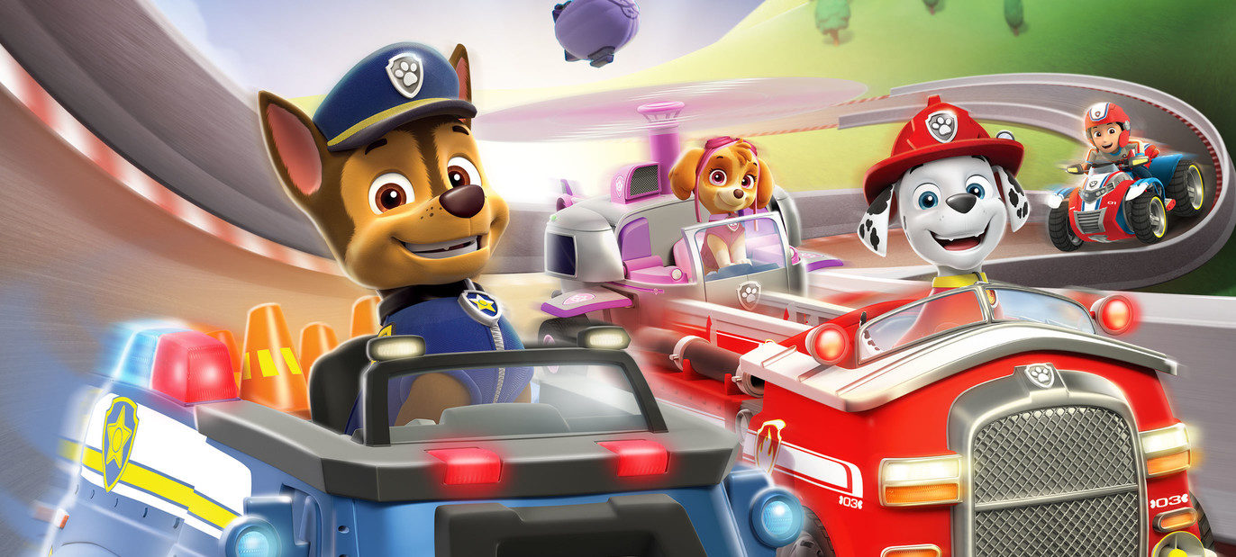 PAW Patrol: Grand Prix je závodní hrou ze světa Tlapkové Patroly