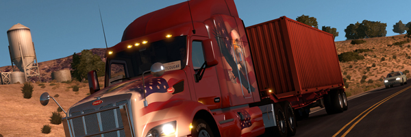 Tři obrázky z American Truck Simulatoru