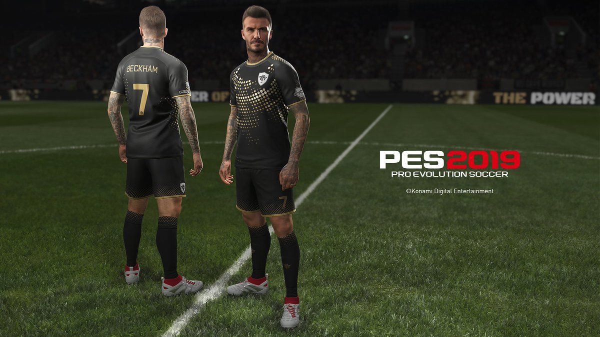 PES 2019: David Beckham a gameplay záběry