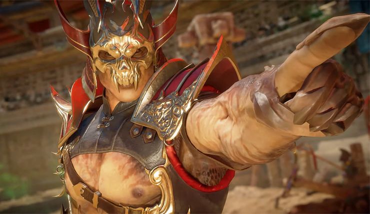 Shao Kahn se představuje v Mortal Kombat 11