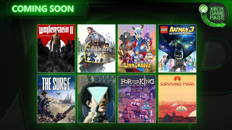 Xbox Game Pass v květnu: Wolfenstein 2 nebo Black Desert