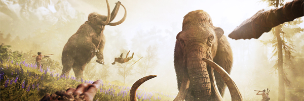 Další gameplay záběry z Far Cry Primal ukazují zkrocení mamuta