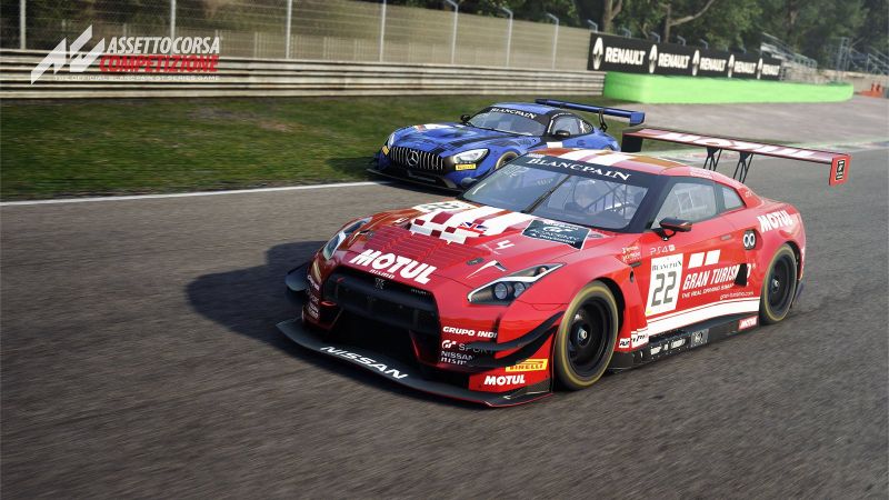 Assetto Corsa Competizione je lepší a obsahuje Monzu s vozem Nismo GTR