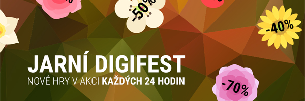 Digitální klíče za hubičku! Jarní Digifest nabízí krásné slevy na stovky her