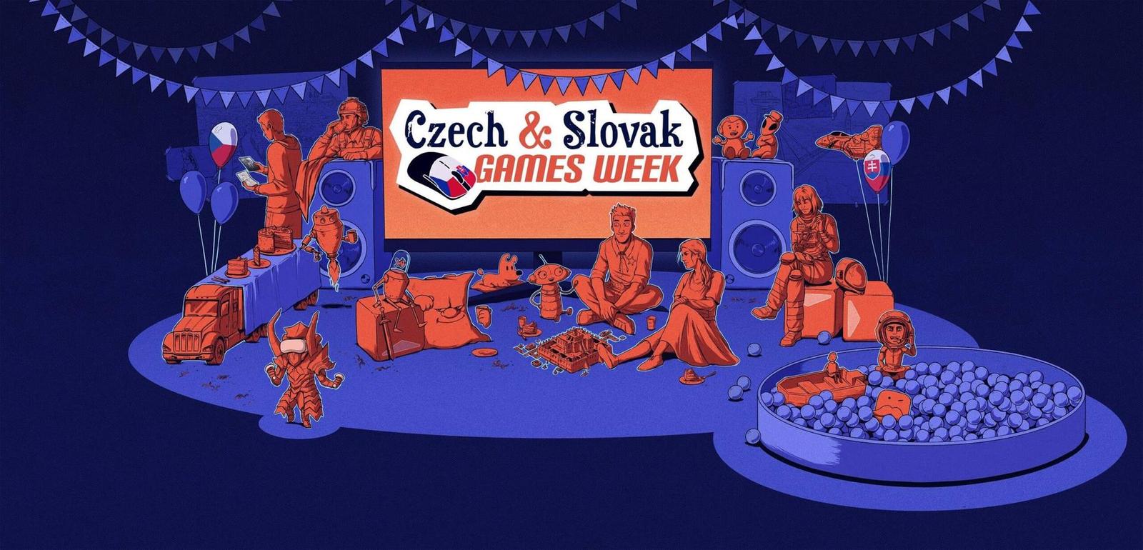 Dnes začíná druhý ročník Czech &amp; Slovak Games Week