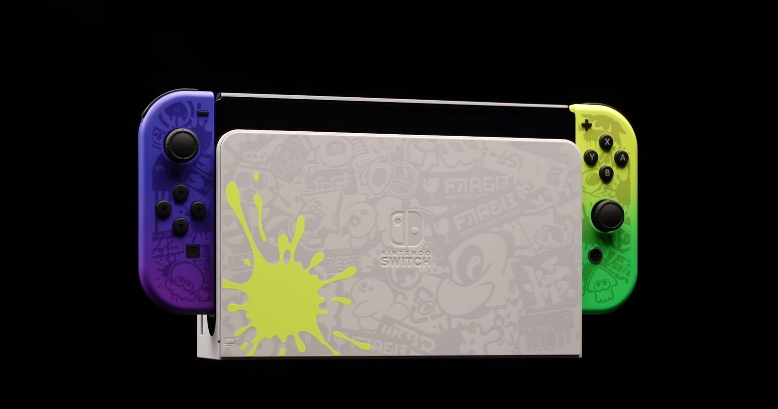 Aktualizováno: Nintendo oznámilo Switch OLED v barvách Splatoon 3