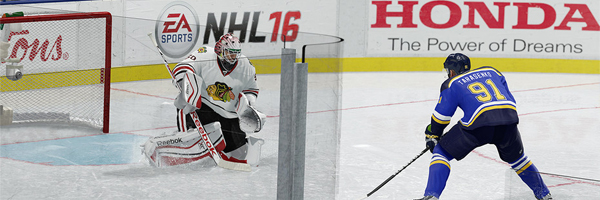 Video věnované ovládání brankářů v NHL 16