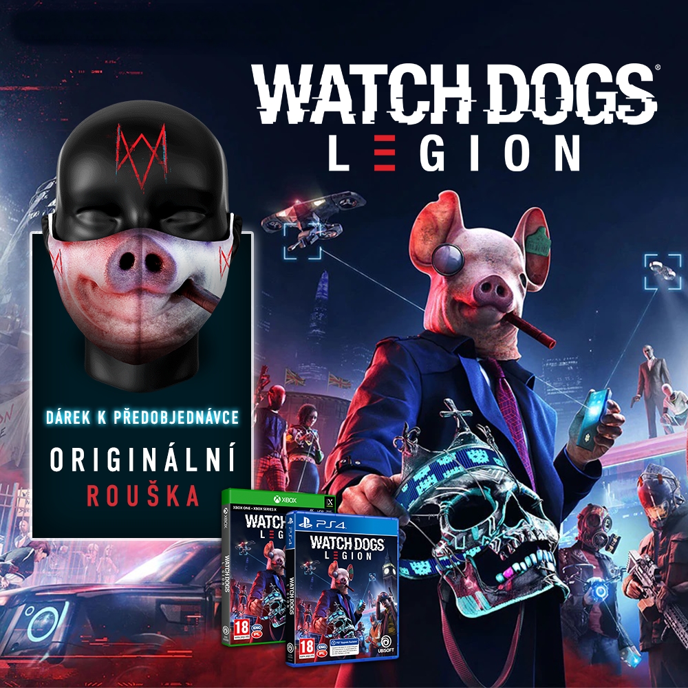 Do odboje Watch Dogs Legion s dárkem