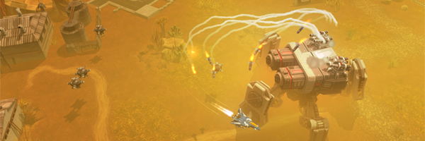 AirMech Wastelands je akční RPG s důrazem na strategické prvky