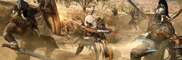 Souboje v gladiátorské aréně z Assassin's Creed: Origins