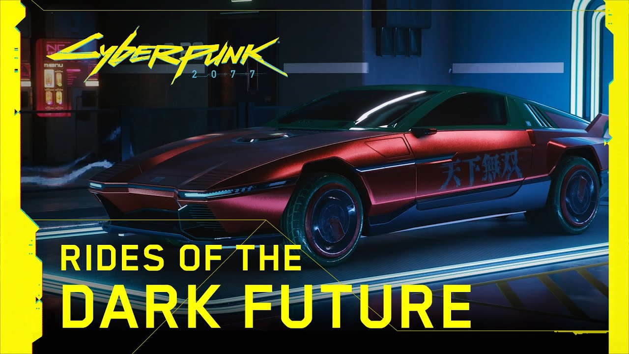 Vozidla a móda v Cyberpunk 2077