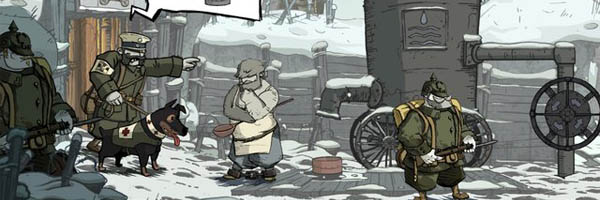 Kamerou natočené hraní Valiant Hearts