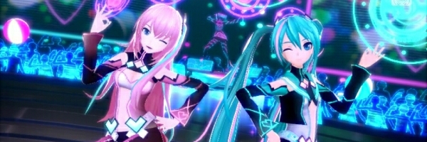 Čtvrthodinka anglické verze Hatsune Miku: Project Diva X