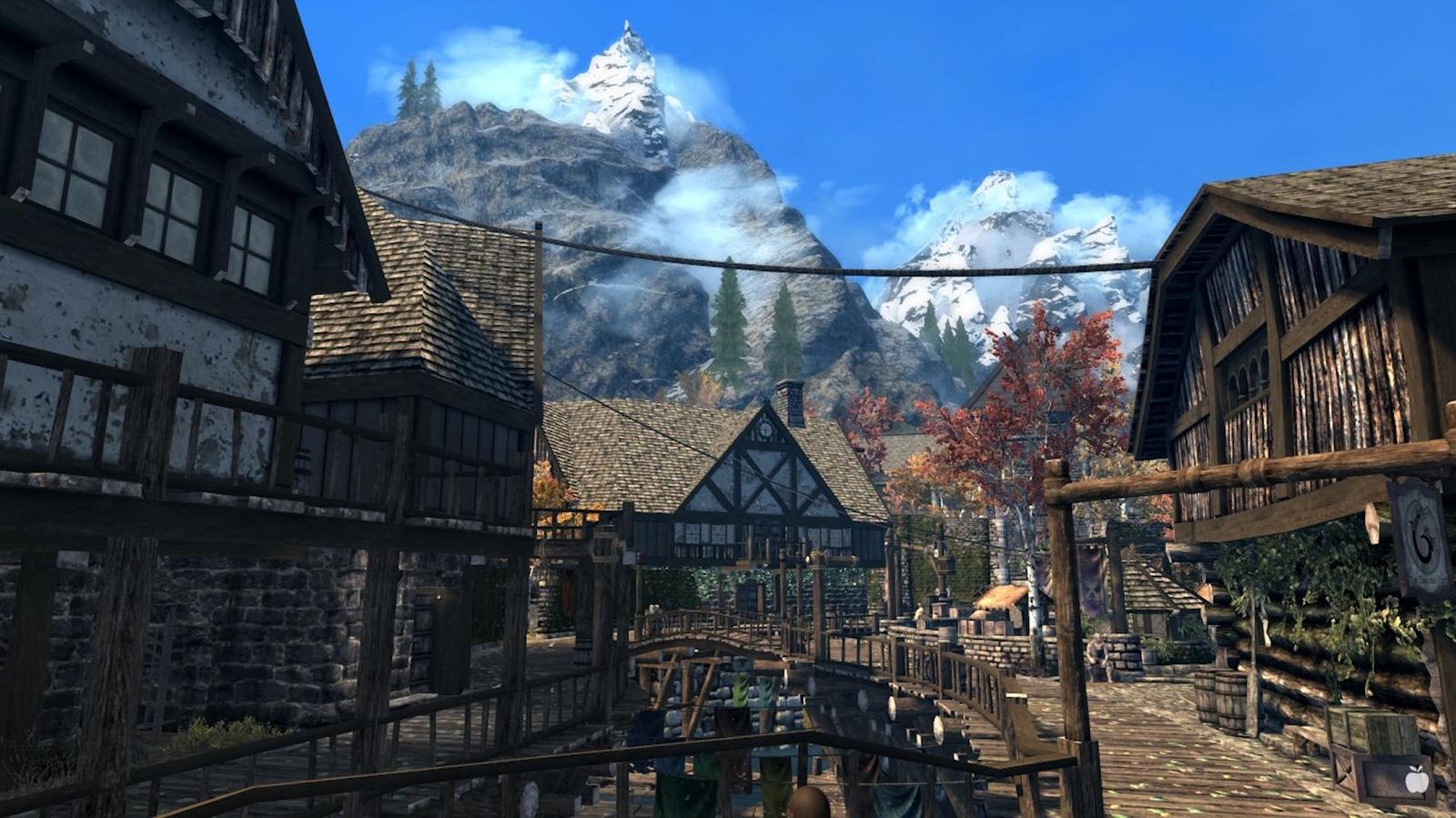 Fanoušek postavil celé město z Elder Scrolls v The Sims 4