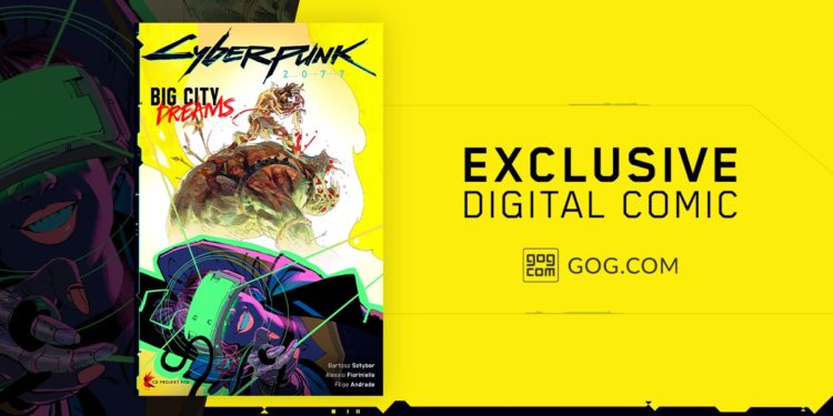 Nákupem Cyberpunk 2077 na GOGu získáte exkluzivní komiks