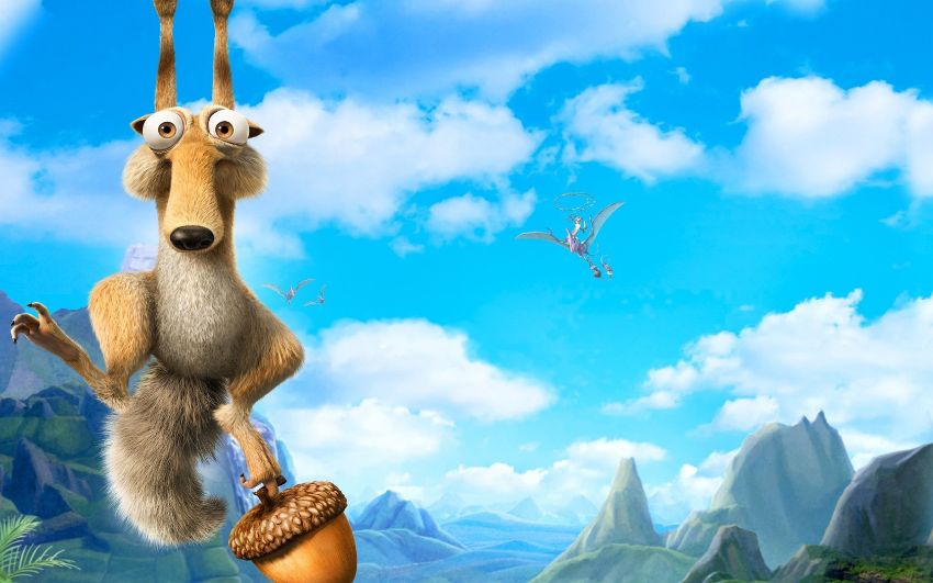 Oznámena hra Ice Age: Scrat's Nutty Adventure