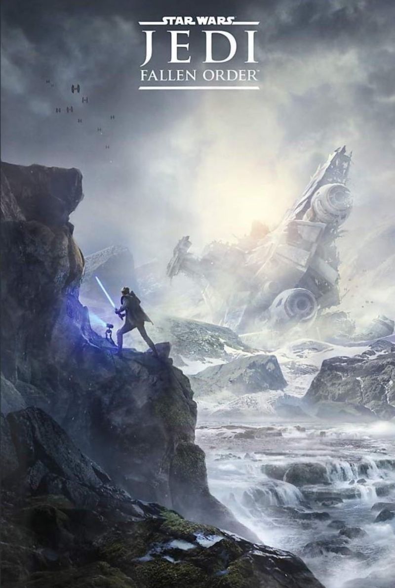 Z uniklého plakátu Star Wars: Jedi Fallen Order dýchá zajímavá atmosféra