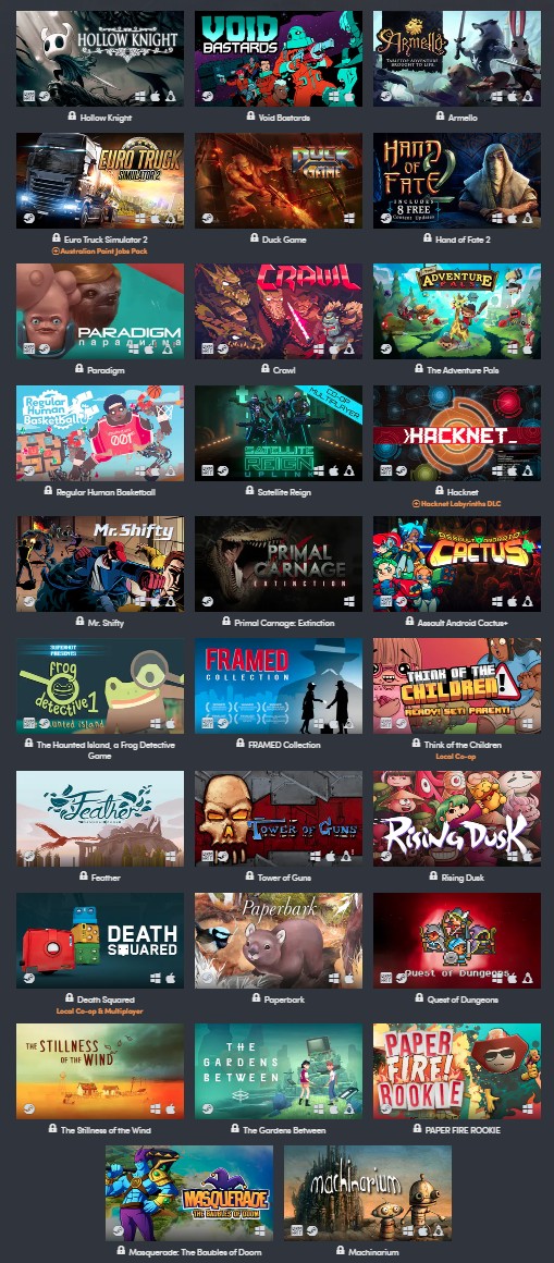 Humble Bundle na podporu Austrálie