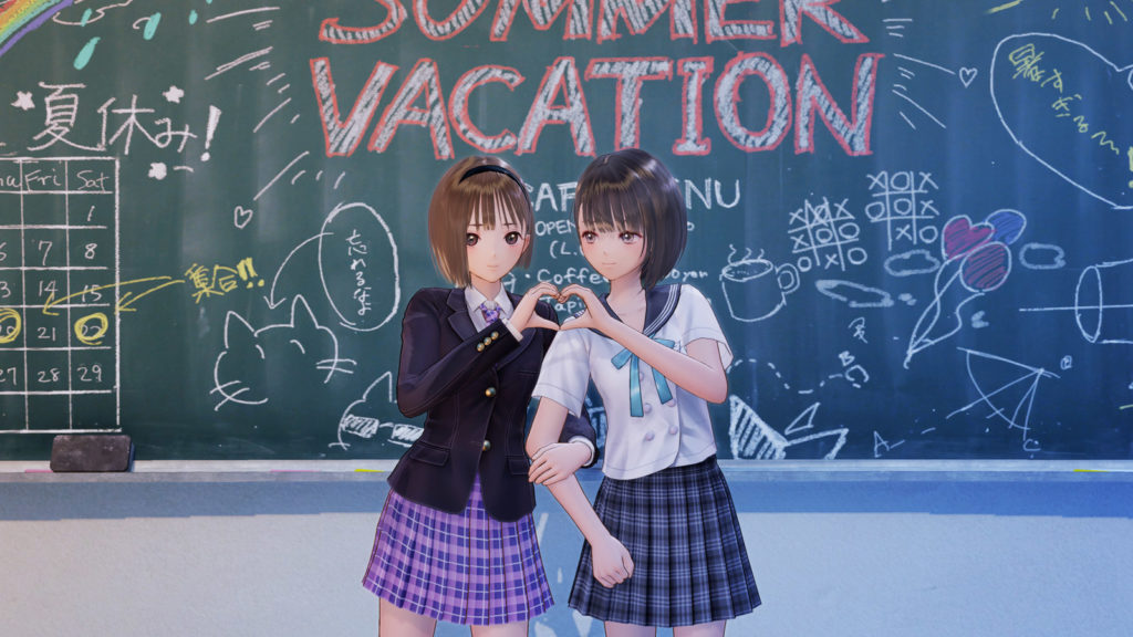 Recenze Blue Reflection: Second Light - nejlepší letní škola