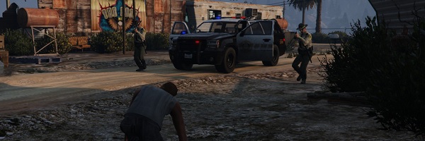 Staňte se policistou v novém modu pro GTA V