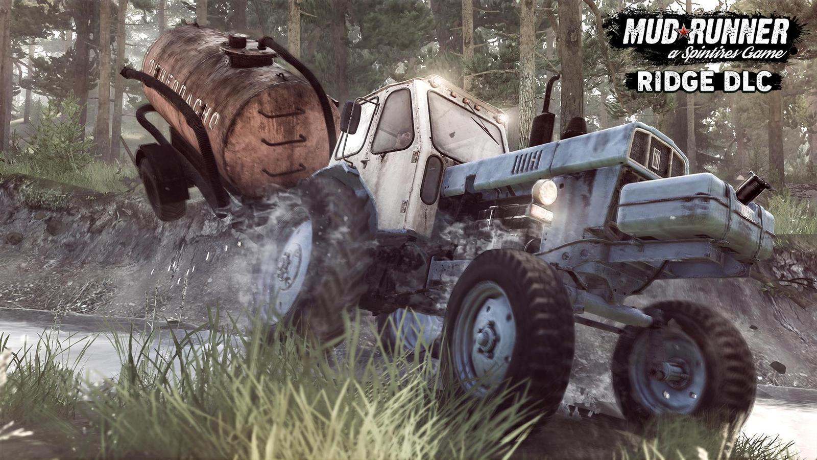 Spintires: MudRunner dostává novou mapu, stroje a doplňky