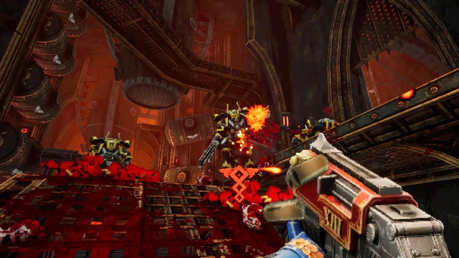 Prohlédněte si nové záběry z retro střílečky Warhammer 40K: Boltgun