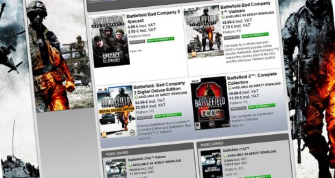 Battlefield série sleva - EA Store