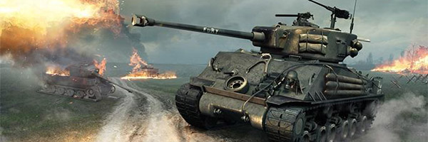 World of Tanks získá obsah z filmu Železná srdce