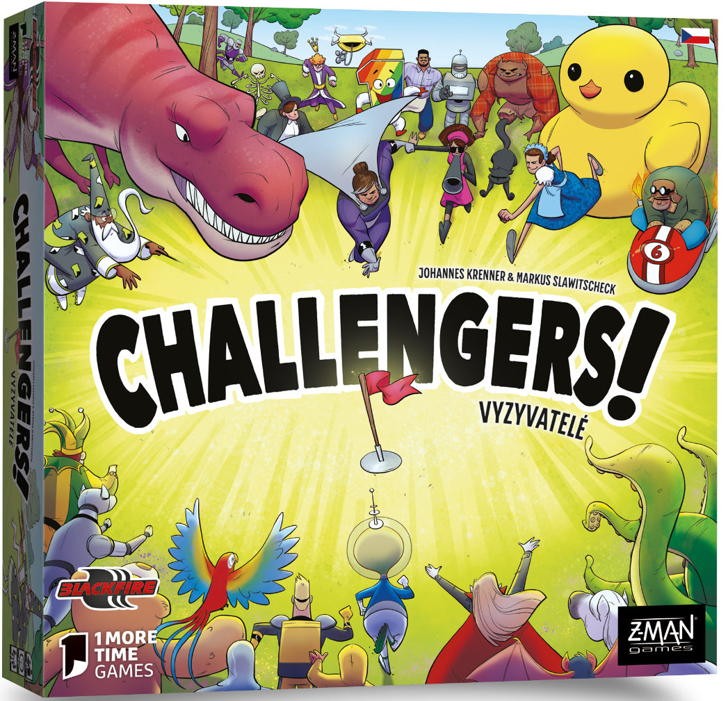 Recenze deskové hry Challengers! – Vyzyvatelé