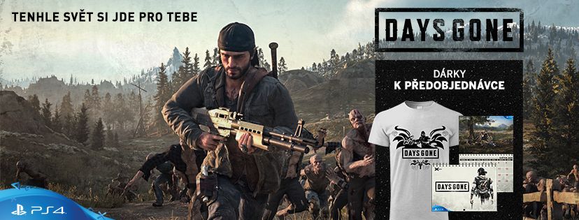 Získejte k PS4 exkluzivitě Days Gone tričko a kalendář