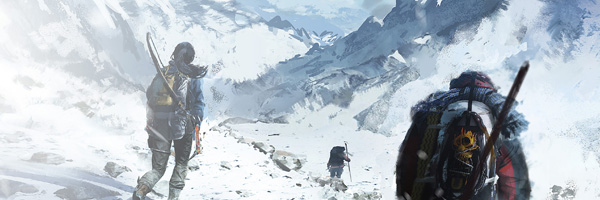 Bonusové karty a artworky z Rise of the Tomb Raider