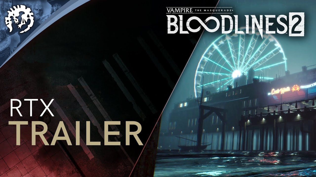 Vampire: The Masquerade – Bloodlines 2 předvádí RTX