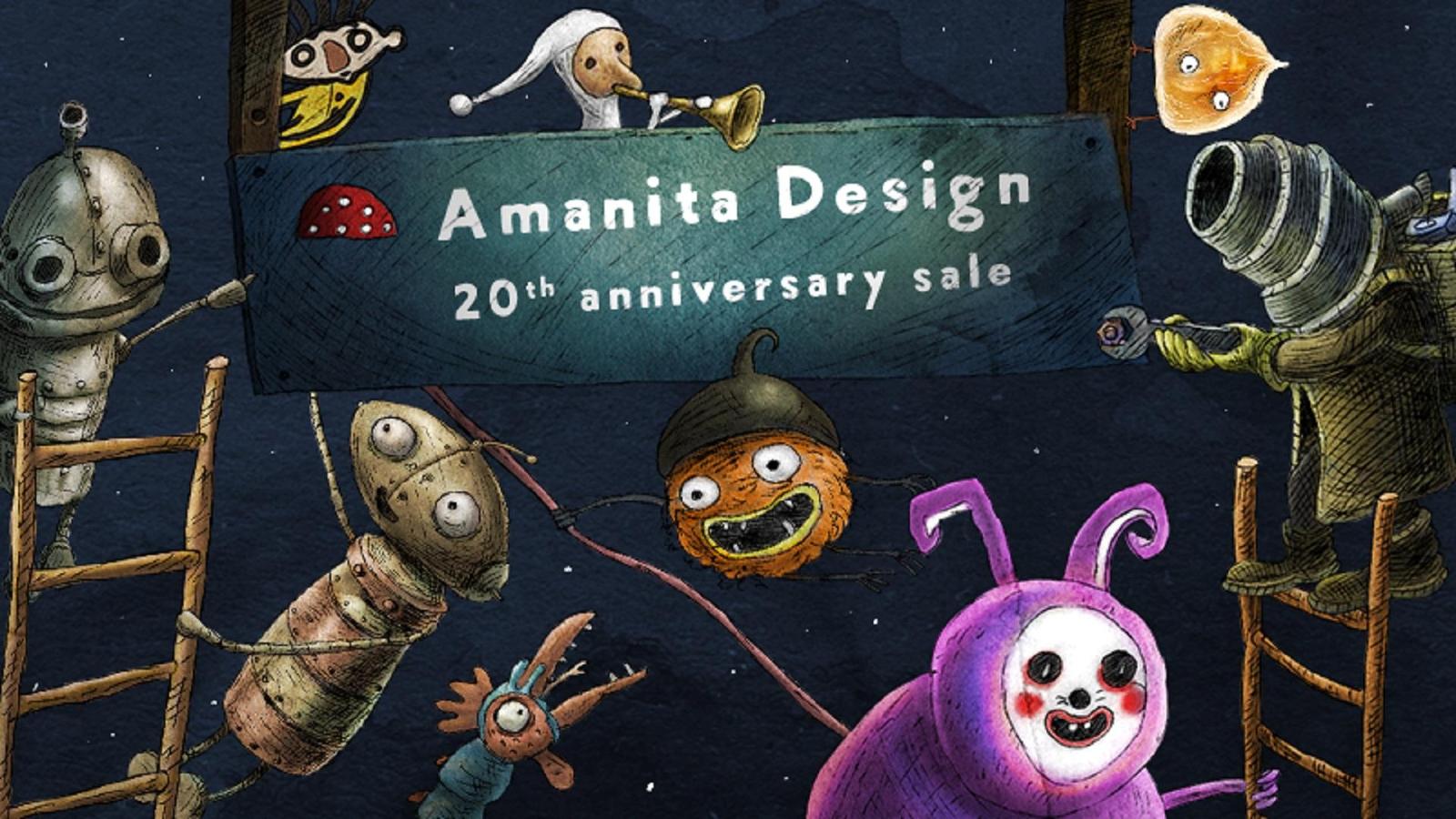 České studio Amanita Design slaví 20 let velkým výprodejem